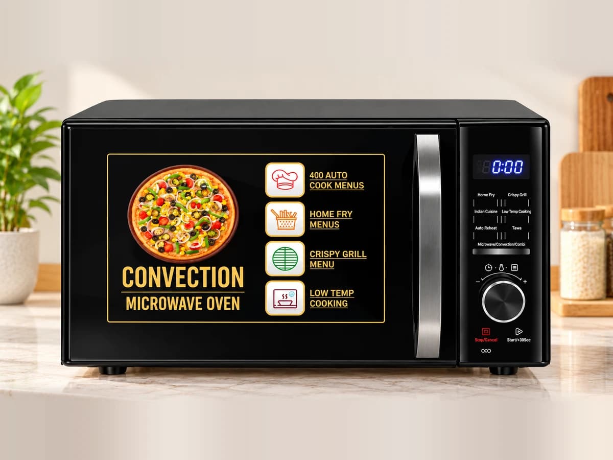 30L Convection Microwave Oven with Grill