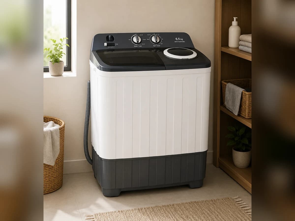 6.5 kg 5 Star Semi Automatic Washing Machine