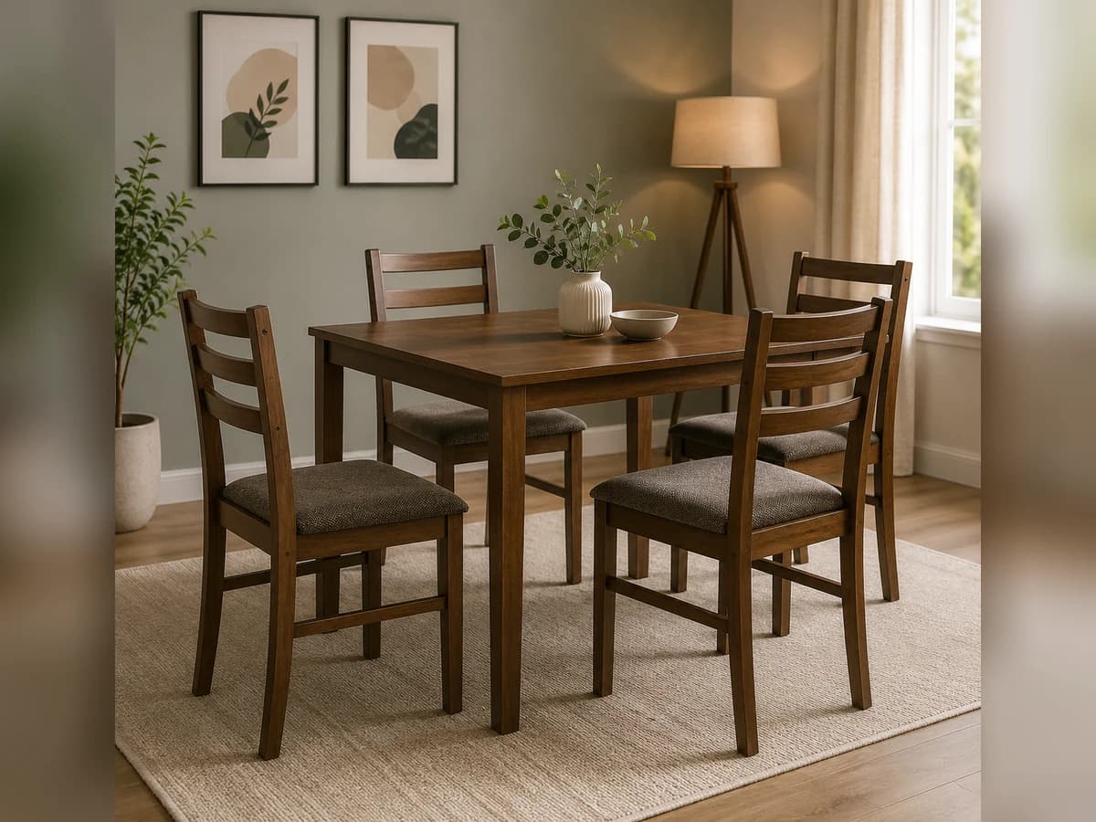 Compact 4 Seater Dining Set