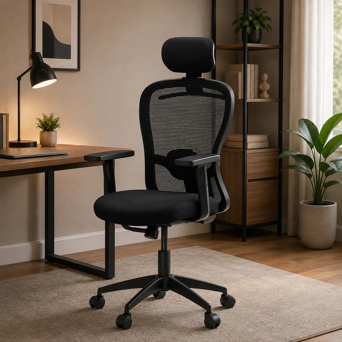 High-Back Ergonomic Office Chair