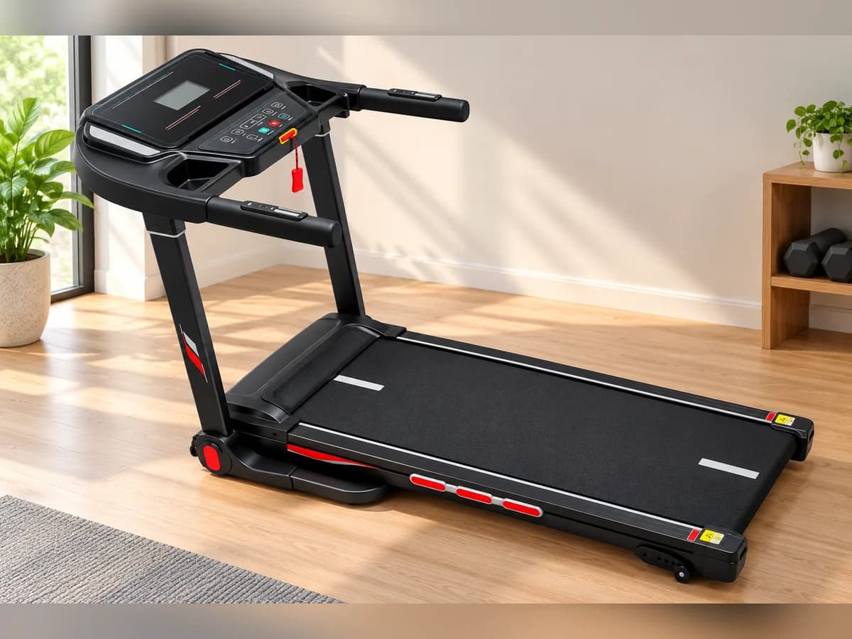 4 HP Motorized Treadmill with 4-Level Manual Incline, photo 1 of 3
