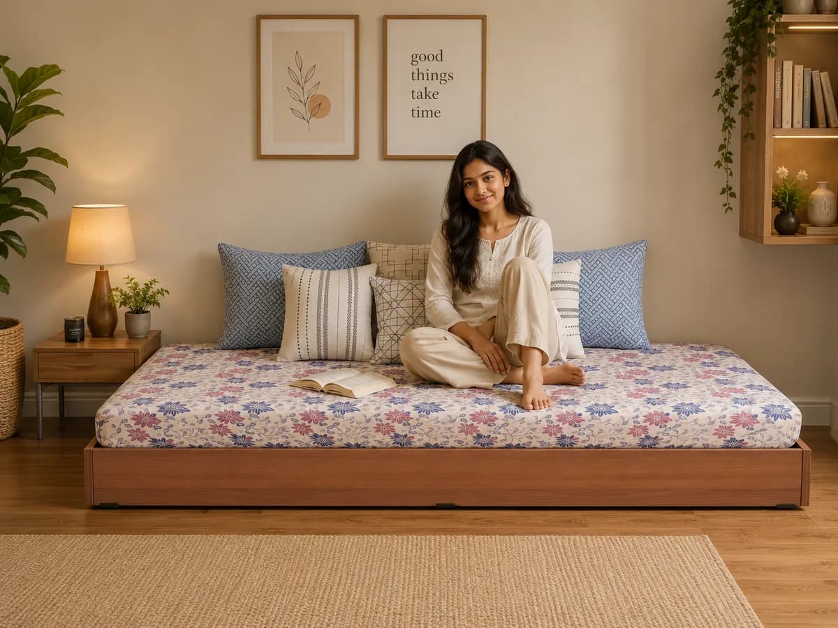 Single Floor Bed without Mattress, photo 1 of 3