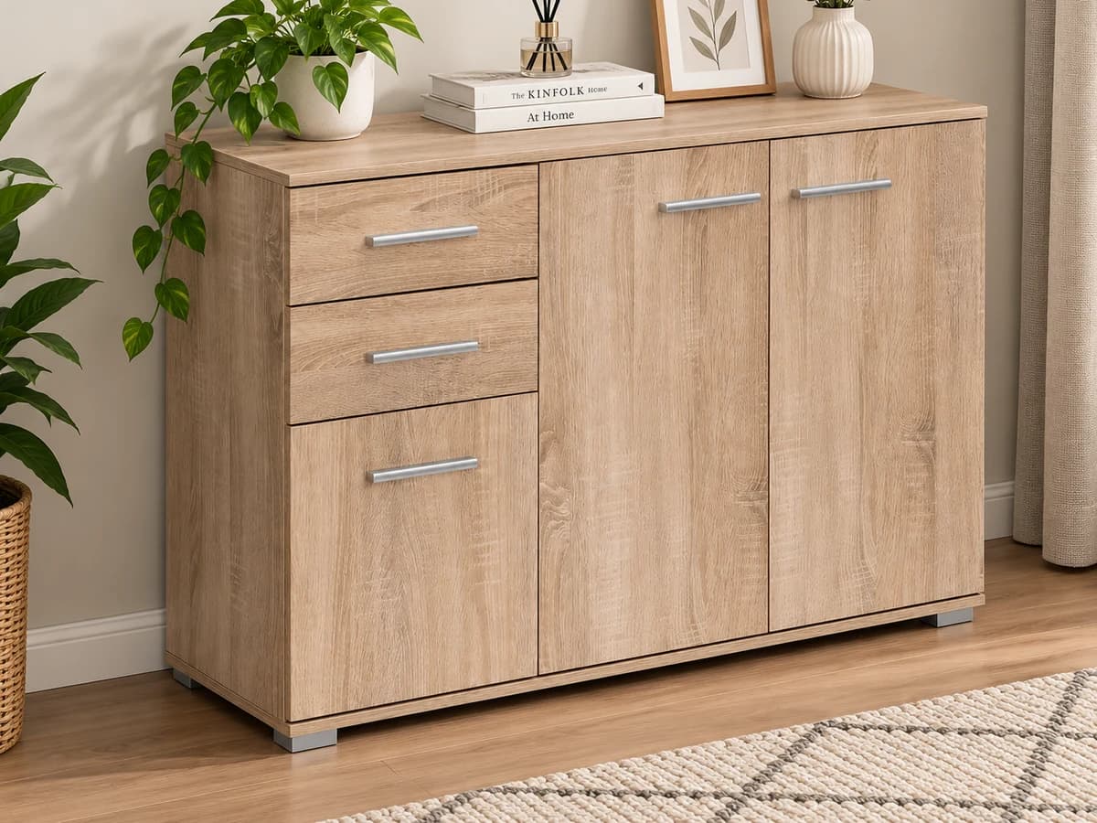 3-Drawer Sideboard Cabinet, photo 1 of 2