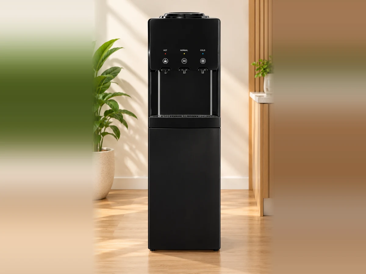 Top Load Water Dispenser with 18L Cooling Cabinet (Black), photo 1 of 2