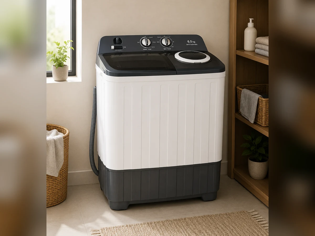6.5 kg 5 Star Semi Automatic Washing Machine