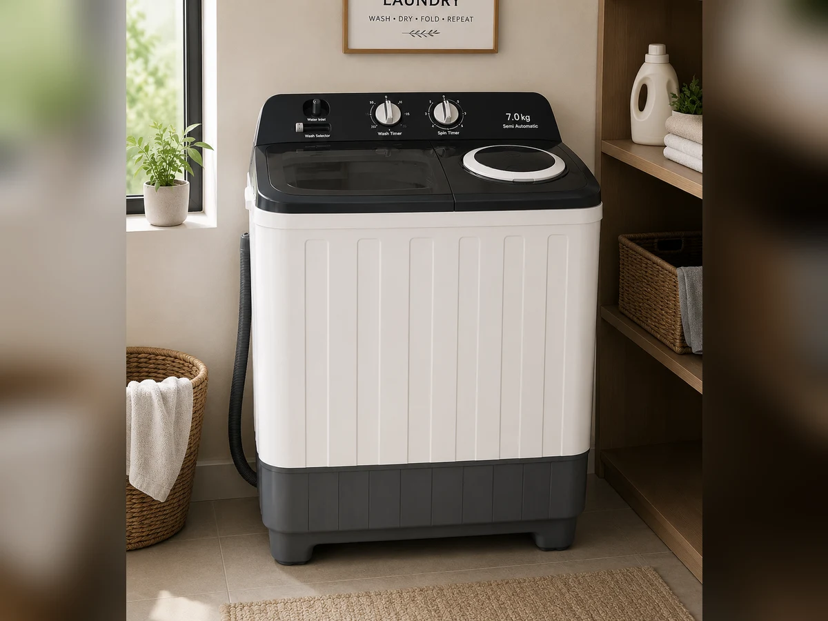 7 kg 5 Star Semi Automatic Washing Machine