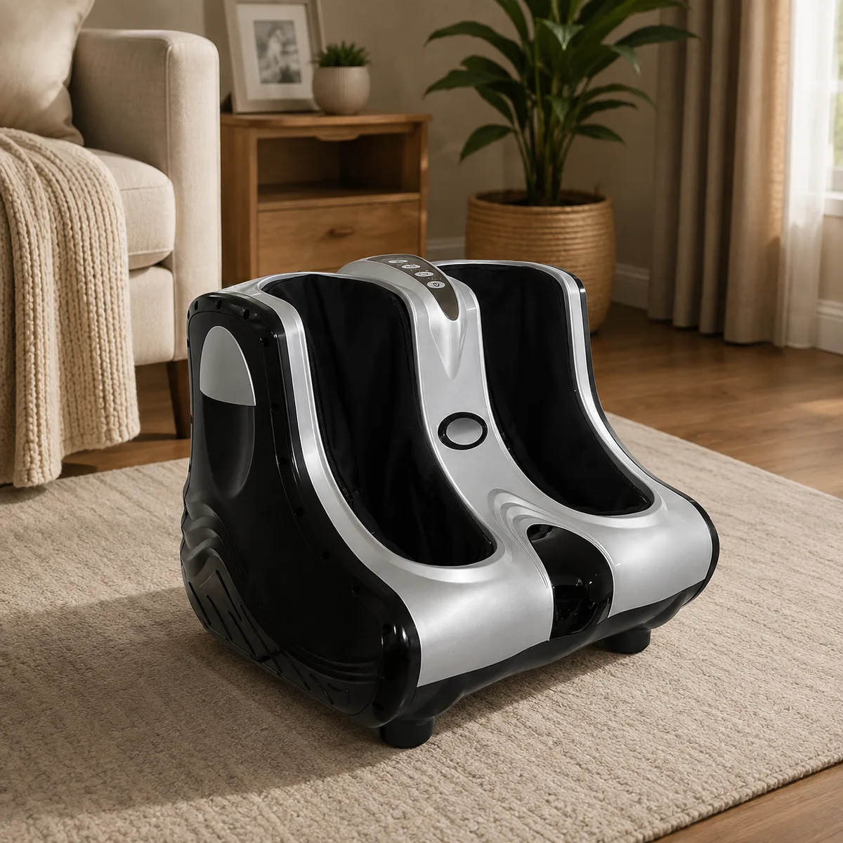 Foot & Leg Massager with Heat Therapy