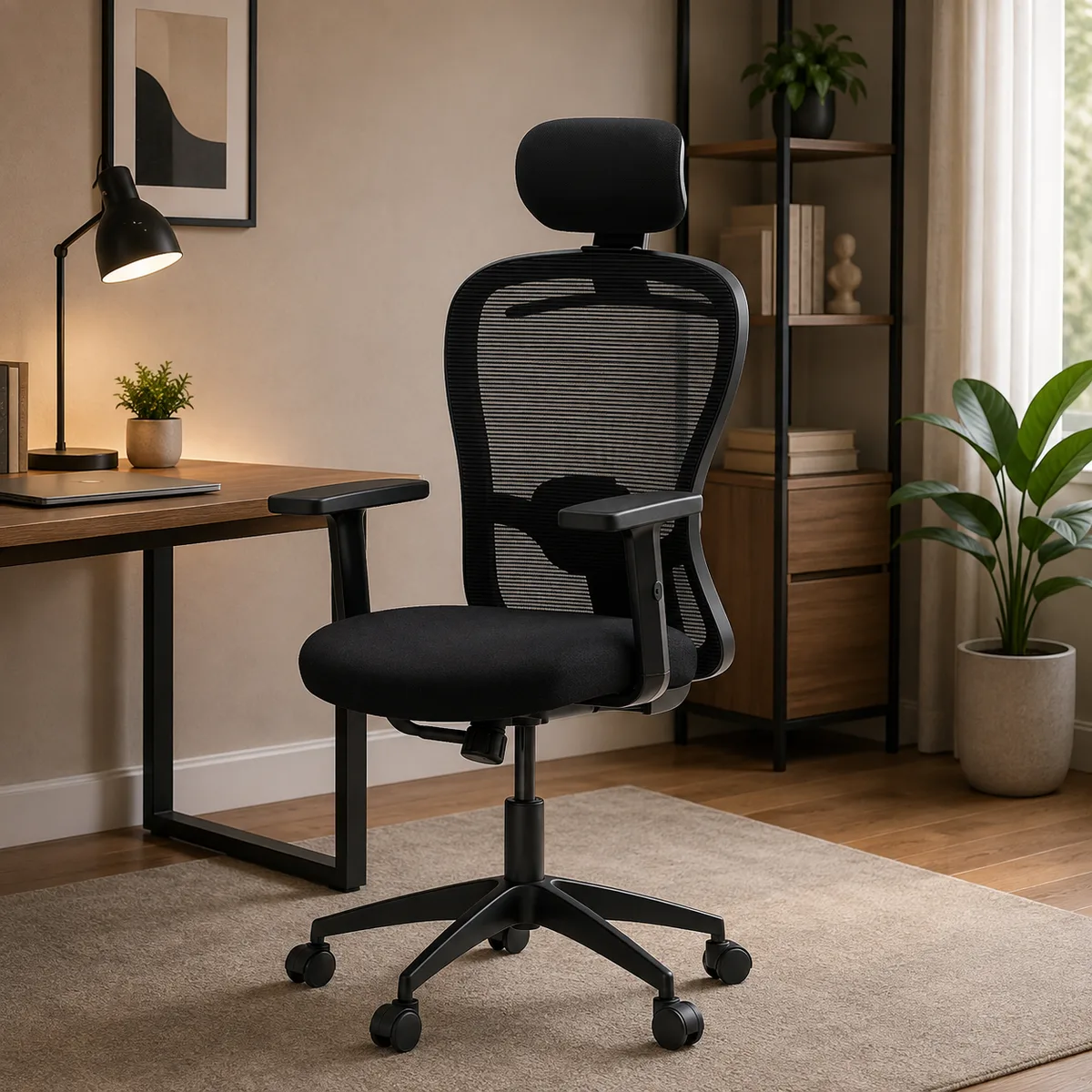 High-Back Ergonomic Office Chair