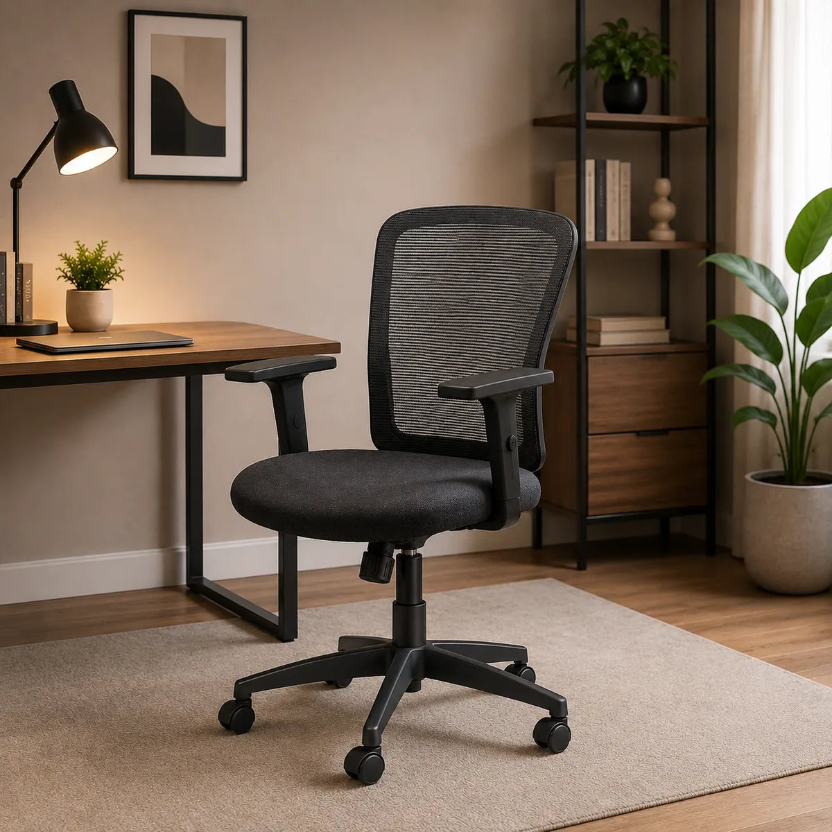 Mid-Back Ergonomic Office Chair