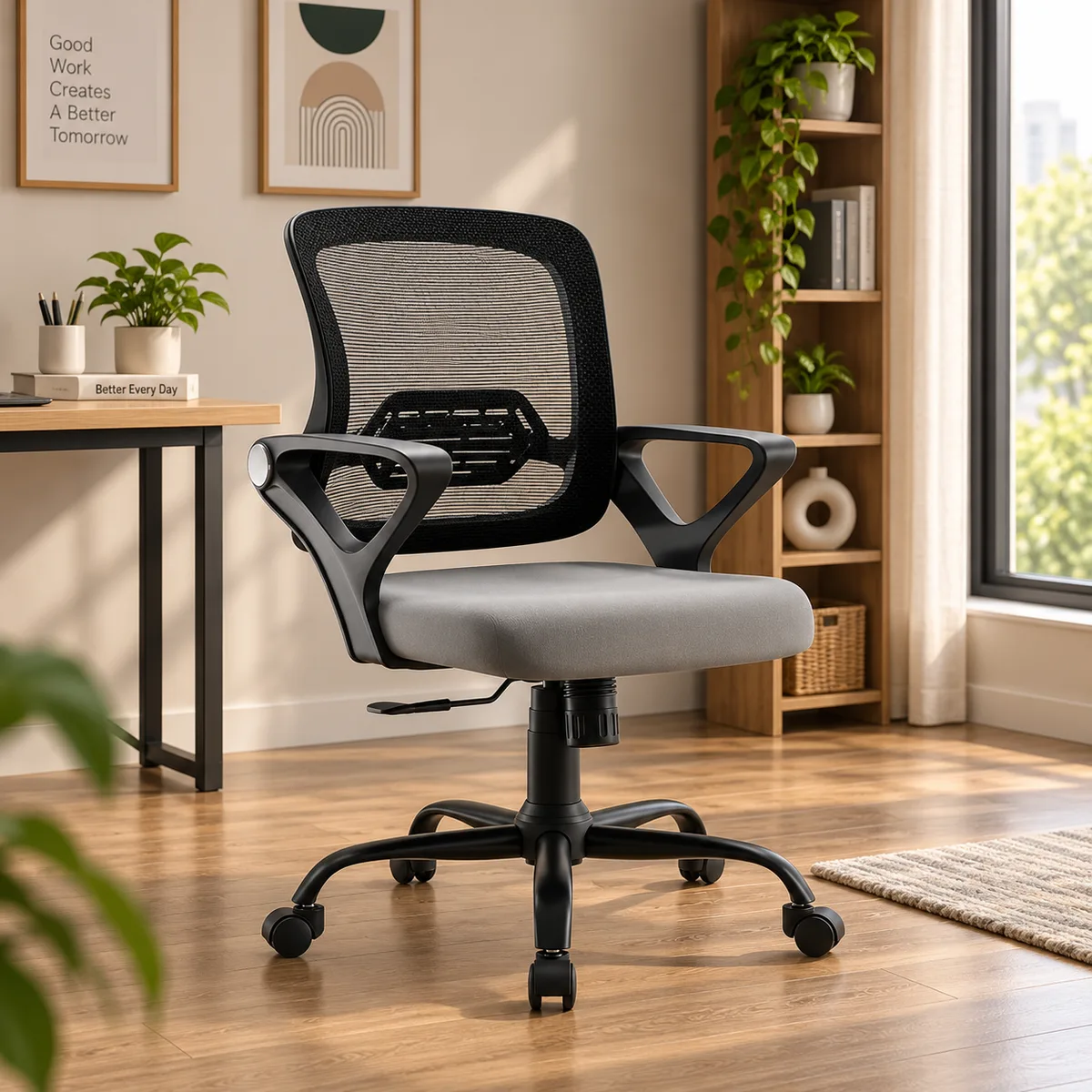 Mid-Back Mesh Office Chair