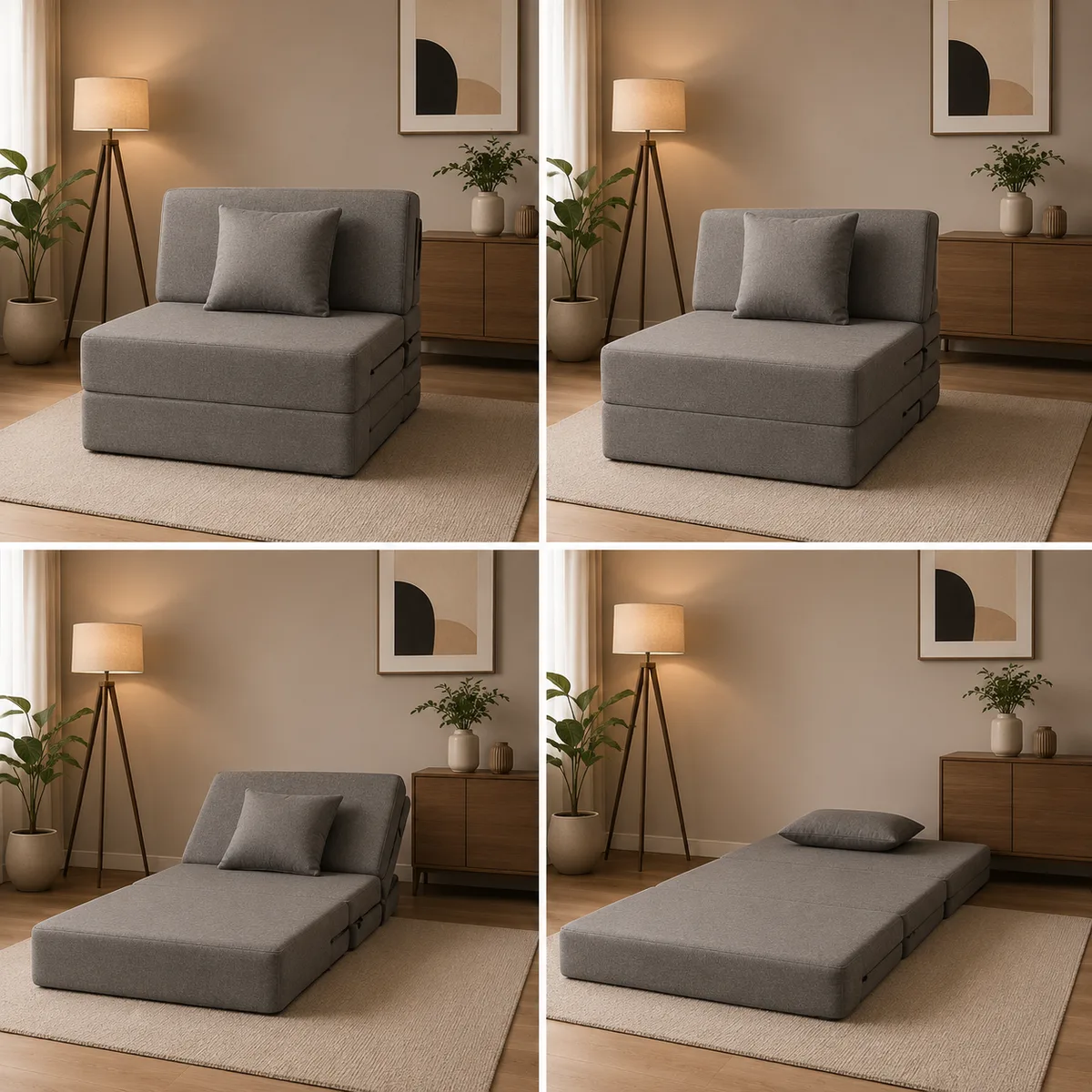 One-Seater Sofa cum Bed