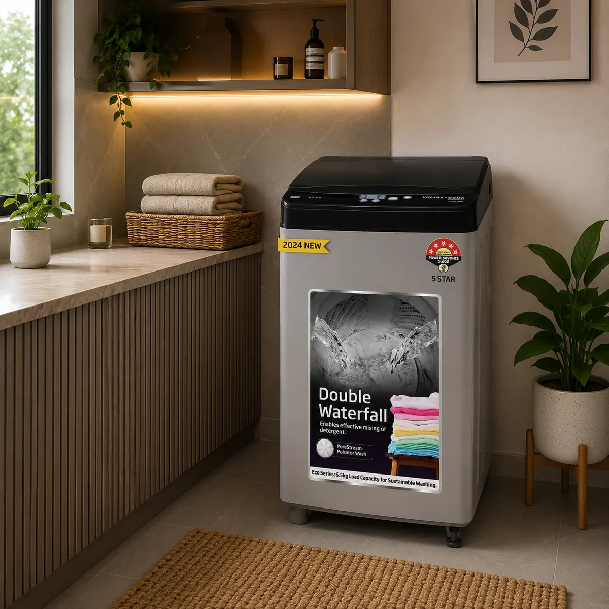 6.5 kg Fully Automatic Top Load Washing Machine
