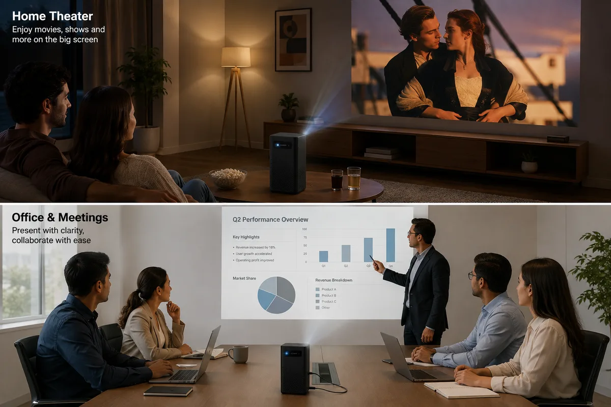 Portronics Pico 11 Ultra HD 4K LED Projector
